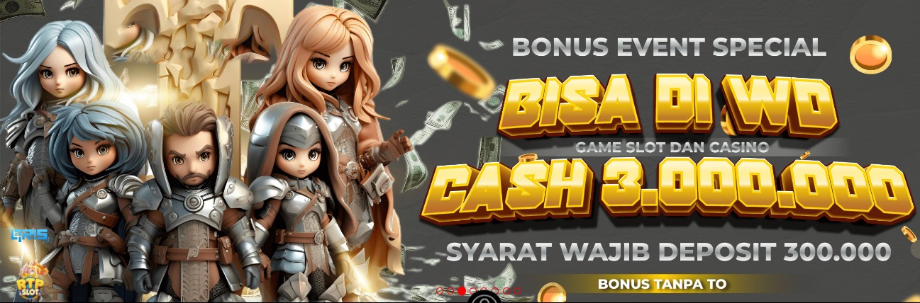 Promo BONUS DEPOSIT 100%